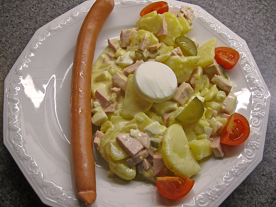 Omas bester Kartoffelsalat mit Mayonnaise von Schwalbe | Chefkoch.de
