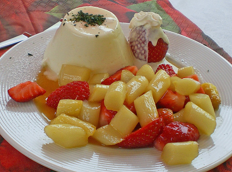 Karamellisierter Spargel mit Erdbeeren und Vanilleeis von gypsy0201 ...