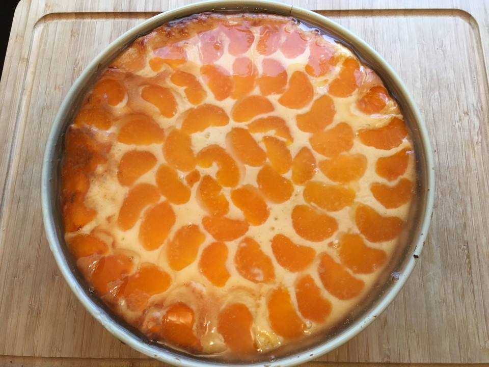 Käsekuchen mit Mandarinen von simone2 | Chefkoch.de
