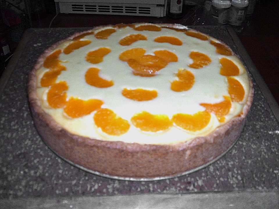Käsekuchen mit Mandarinen von simone2 | Chefkoch.de