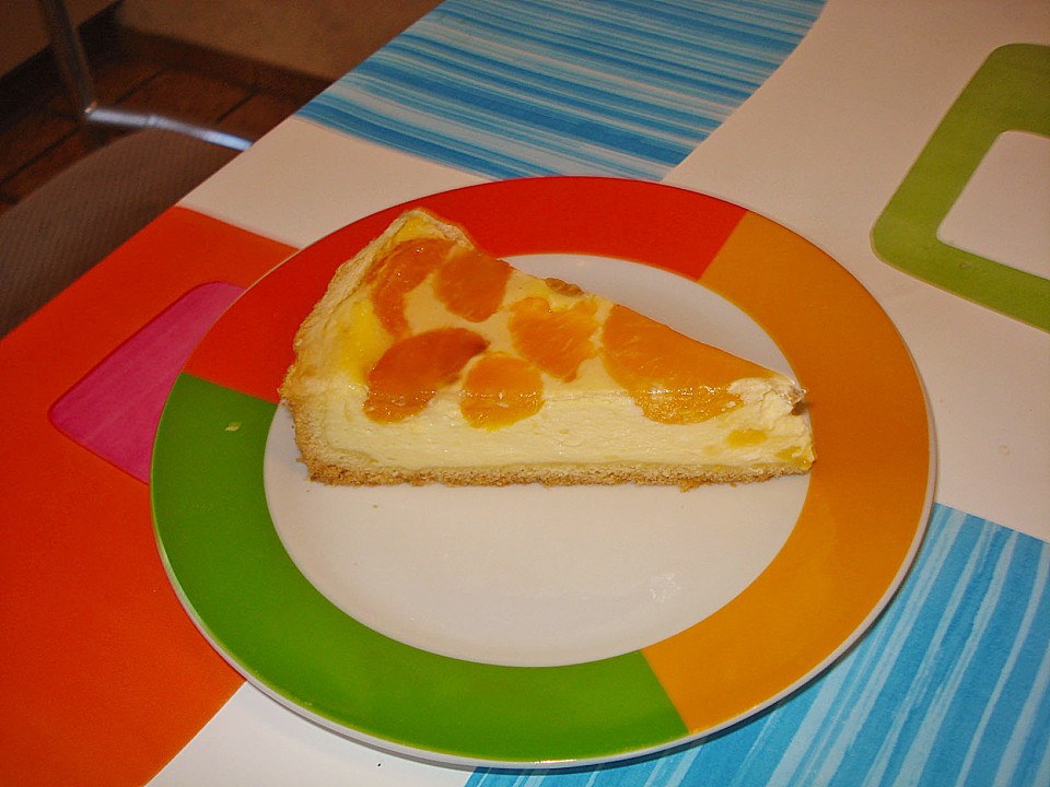 Käsekuchen mit Mandarinen von simone2 | Chefkoch.de