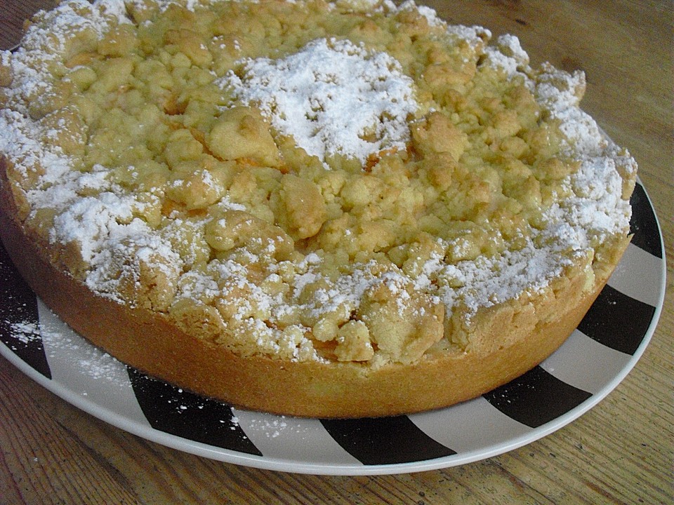 Marzipan - Apfelkuchen mit Streuseln von alina1st | Chefkoch.de