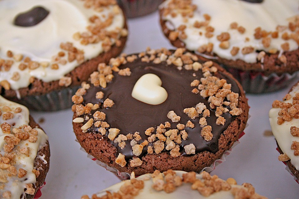 Schokoladen - Snickers - Muffins von Jacobsen | Chefkoch.de