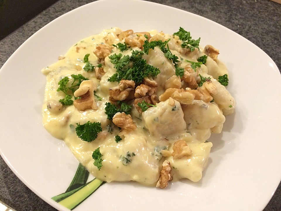 Gorgonzola - Sauce mit Walnüssen von TKAW | Chefkoch.de