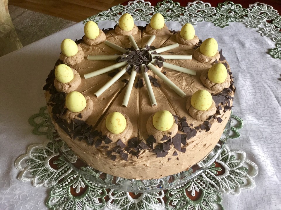 Mokka - Buttercreme - Torte von nigra | Chefkoch.de