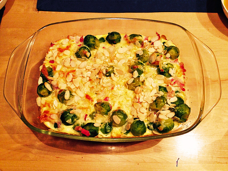 Rosenkohl - Mandel - Gratin von Yamina | Chefkoch.de