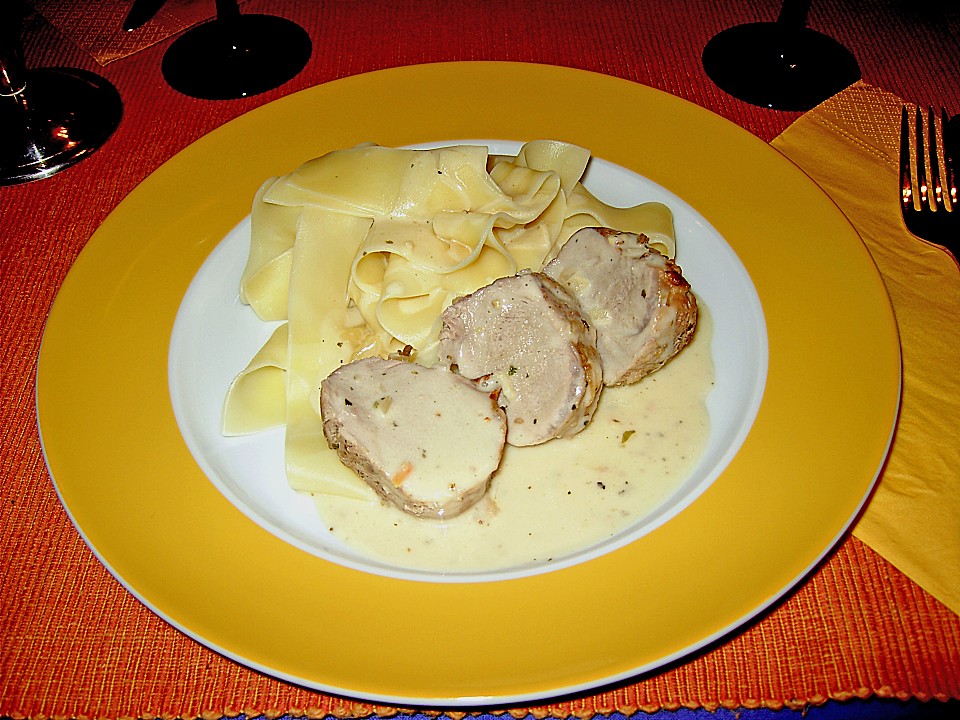 Schweinefilet in Weißwein - Sauce von christinaambs | Chefkoch.de