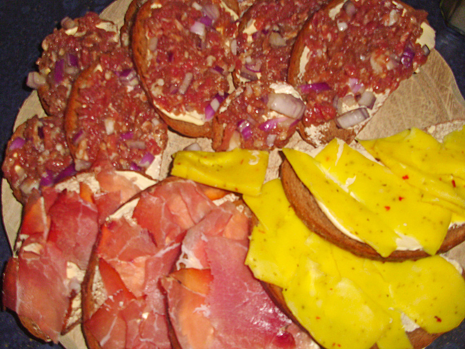 Belegte Party - Baguettes von blumen1 | Chefkoch.de