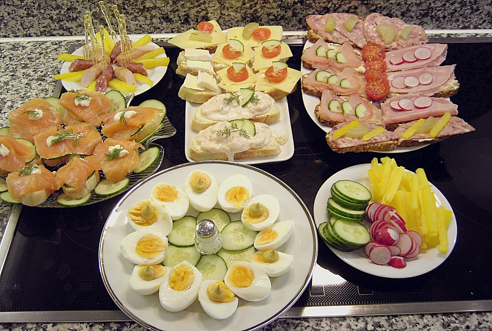 Belegte Party - Baguettes von blumen1 | Chefkoch.de