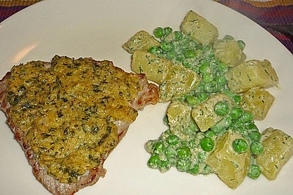 Erbsen - Kartoffel - Gemüse in Dillsahne 7