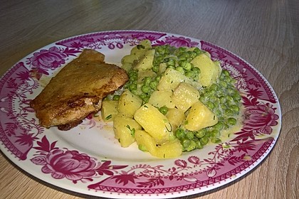 Erbsen - Kartoffel - Gemüse in Dillsahne 5
