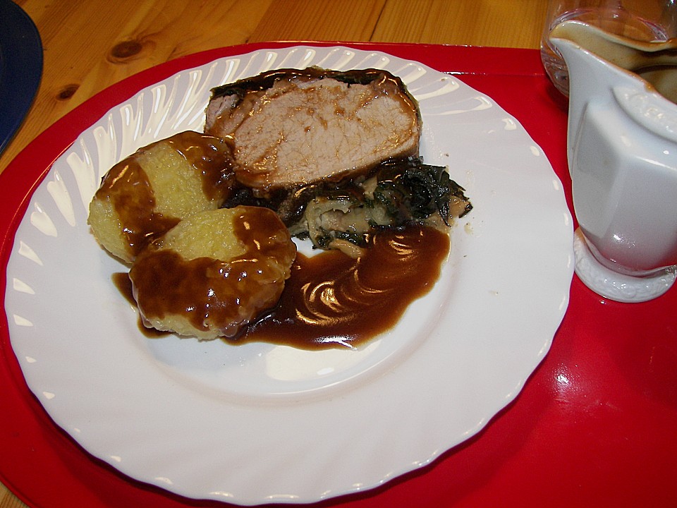 Rezept Schweinefilet Im Blätterteig Mit Spinat
