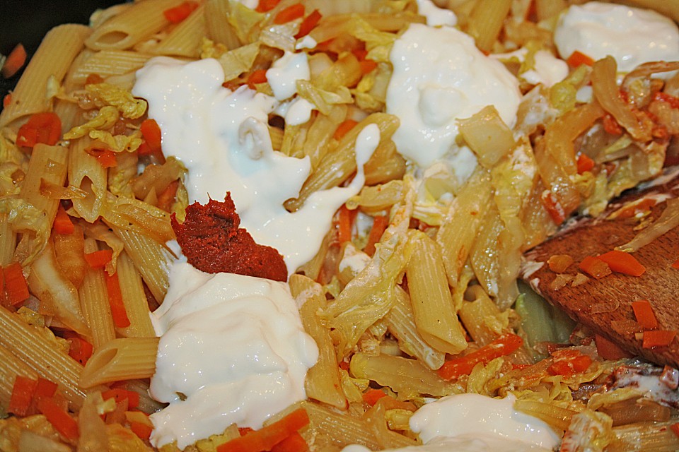 Chinakohl - Nudel - Pfanne von Elli K. | Chefkoch.de