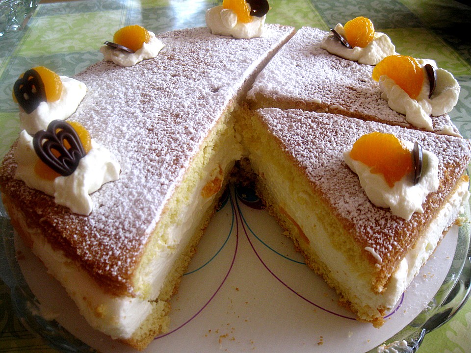 Käsesahne mit Mandarinen von Lisa50 | Chefkoch.de