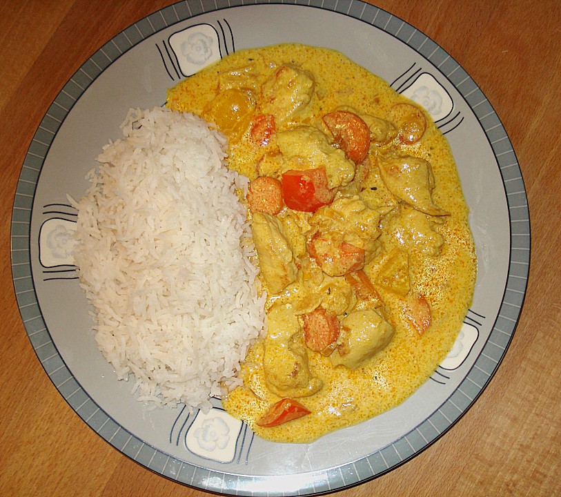 Hähnchencurry indisch in Kokosnussmilch von cwwharms Chefkoch.de