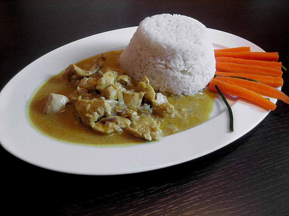 Hähnchencurry indisch in Kokosnussmilch von cwwharms Chefkoch.de