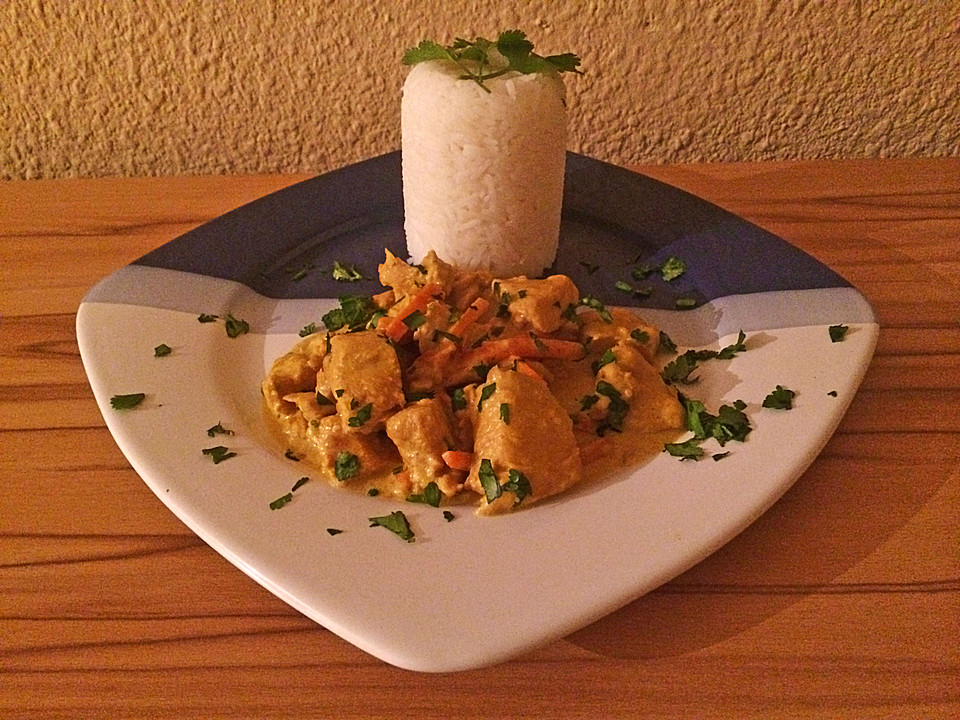 Hähnchencurry indisch in Kokosnussmilch von cwwharms | Chefkoch.de