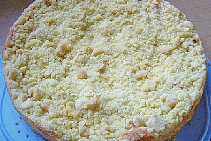 Apfel - Streuselkuchen mit Pudding 57