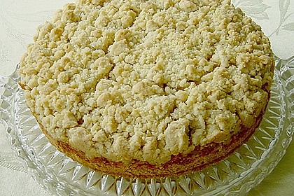 Apfel - Streuselkuchen mit Pudding 5