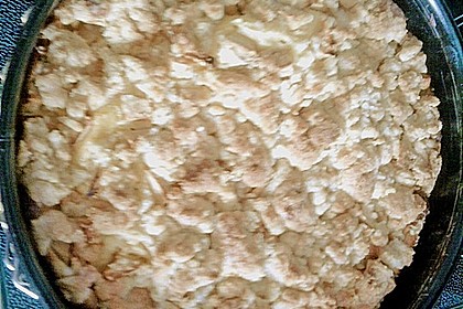 Apfel - Streuselkuchen mit Pudding 63