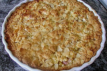 Apfel - Streuselkuchen mit Pudding 15
