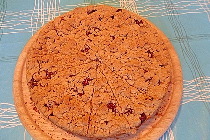 Apfel - Streuselkuchen mit Pudding 58