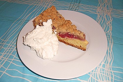 Apfel - Streuselkuchen mit Pudding 19