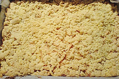Apfel - Streuselkuchen mit Pudding 65