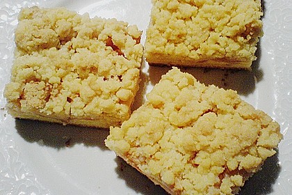 Apfel - Streuselkuchen mit Pudding 56