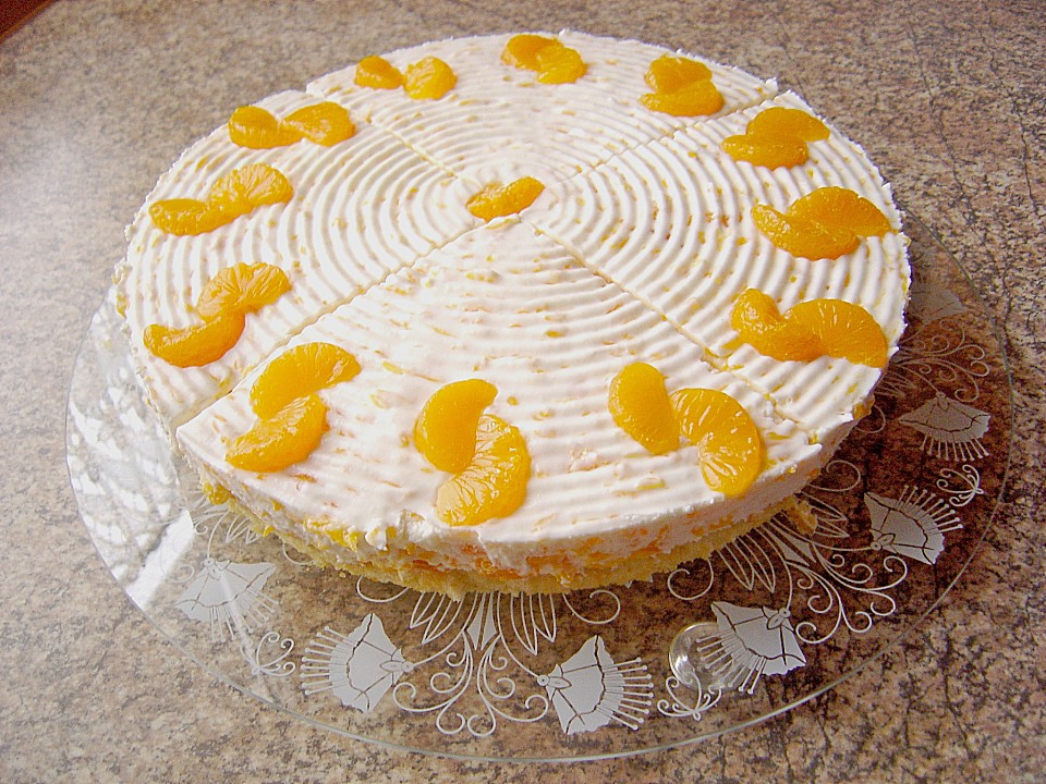 Mandarinen - Quark - Torte von kitchenglogi | Chefkoch.de Mandarinen - Quark - Torte von kitchenglogi | Chefkoch.de