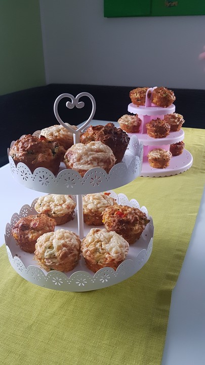 Herzhafte Schinken-Käse-Muffins von Bezwinger | Chefkoch.de