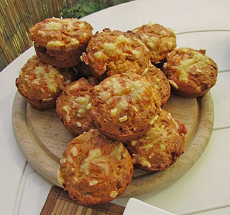 Herzhafte Schinken-Käse-Muffins von Bezwinger | Chefkoch.de