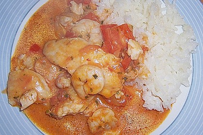 Brasilianische Fischpfanne mit Reis 22