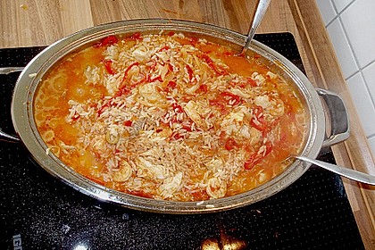 Brasilianische Fischpfanne mit Reis 27