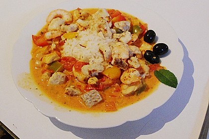 Brasilianische Fischpfanne mit Reis 21