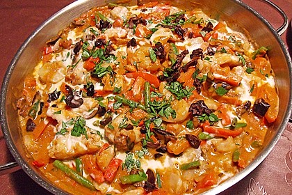 Brasilianische Fischpfanne mit Reis 1