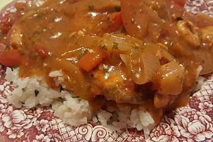 Brasilianische Fischpfanne mit Reis 10