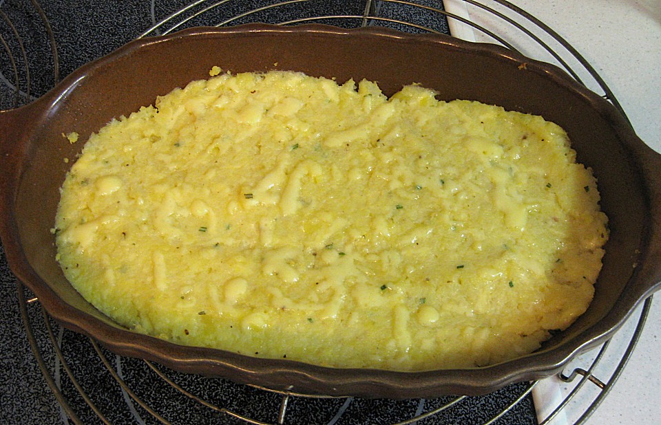 Italienisches Käse - Kartoffelpüree aus dem Ofen von jonielady ...