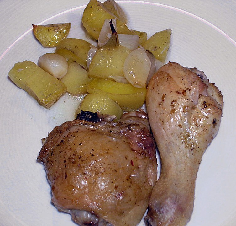 Besoffene Kartoffeln mit Hühnchen von Kami77 | Chefkoch.de