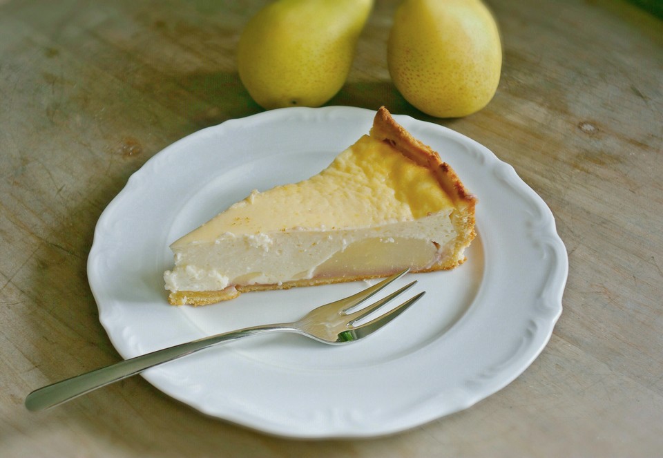 Birnenkuchen mit Quark - Joghurt - Guss von JIrousch | Chefkoch.de