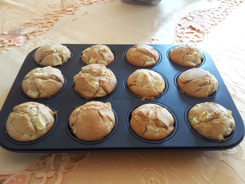 Apfel - Zimt - Muffins von Fee86 | Chefkoch.de