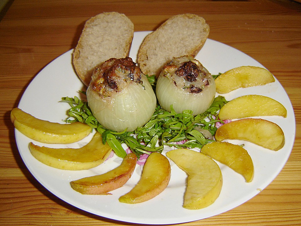 Gefüllte Zwiebeln mit Ziegenkäse von Cappuccino | Chefkoch.de