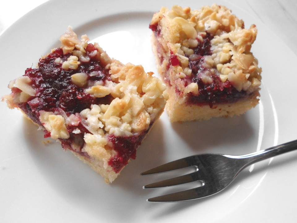 Butterkuchen mit roter Grütze von mima53 | Chefkoch.de
