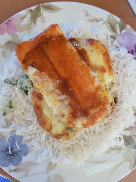 Fisch - Kartoffel - Auflauf mit Spinat und Knoblauch von Pitty2 ...