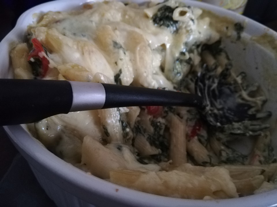 Fisch - Kartoffel - Auflauf mit Spinat und Knoblauch von Pitty2 ...