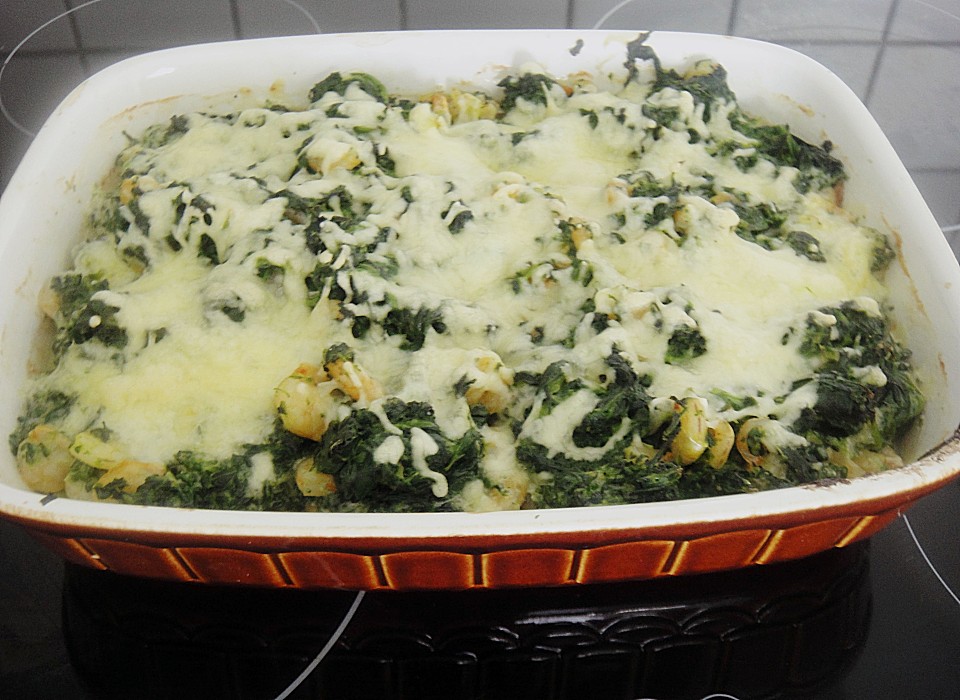 Fisch - Kartoffel - Auflauf mit Spinat und Knoblauch von Pitty2 ...