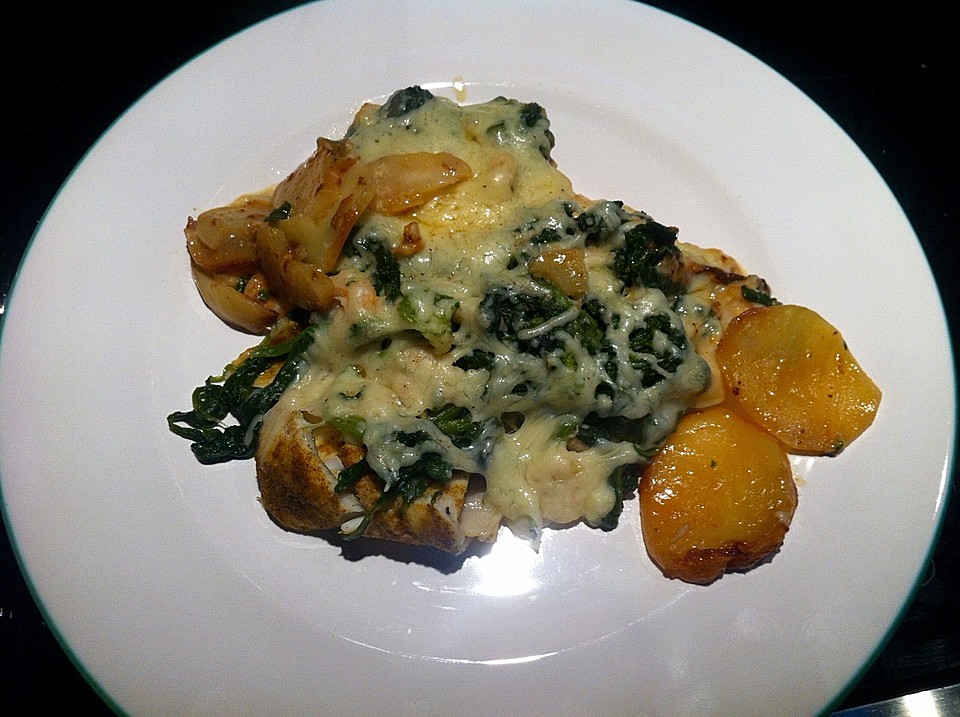 Fisch - Kartoffel - Auflauf mit Spinat und Knoblauch von Pitty2 ...