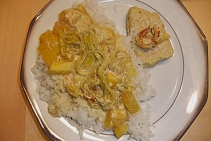 Hähnchenbrust in Mango - Kokos - Sauce 2