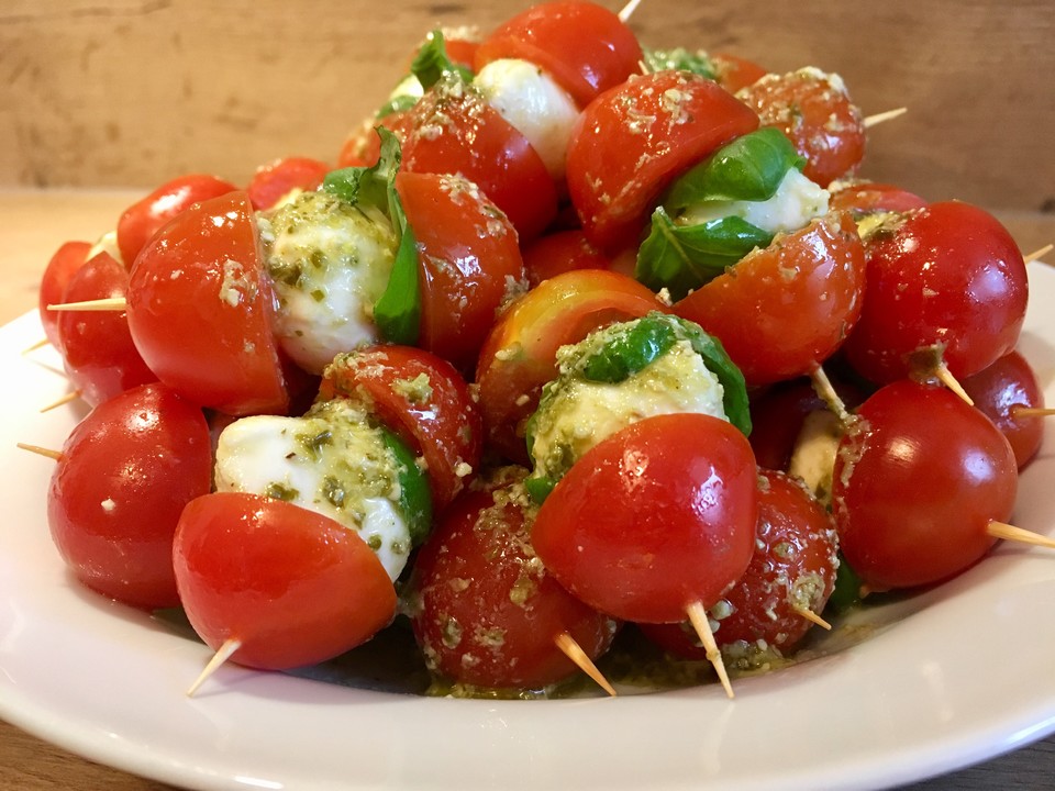 Tomaten - Mozzarella - Spieße von Aurora | Chefkoch.de