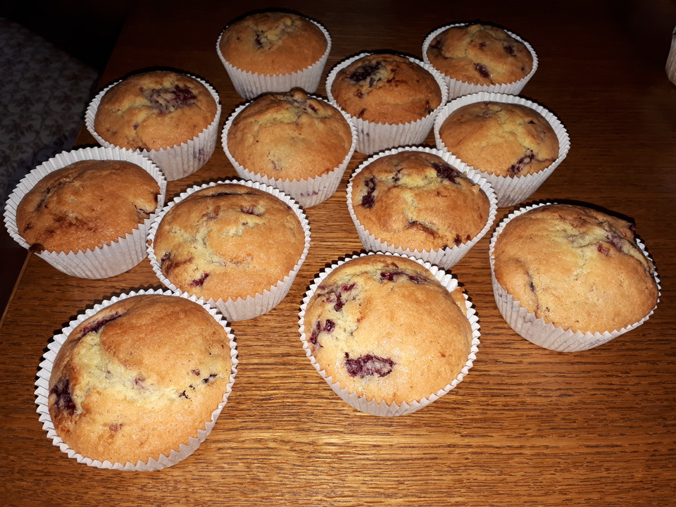 Vanille - Himbeer - Muffins von seahorse | Chefkoch.de